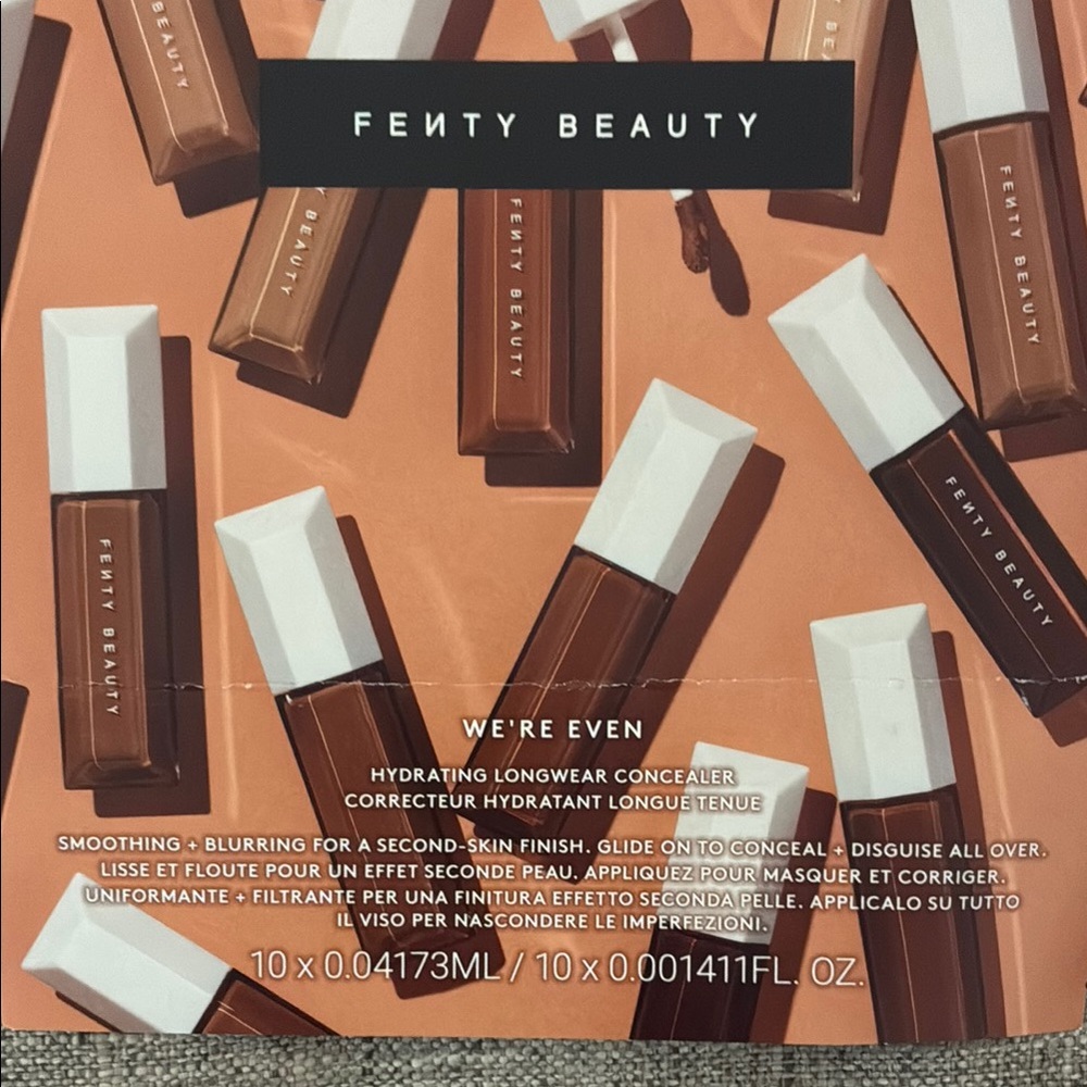 BUNDLE & SAVE SAMPLE FENTE BEAUTY HYDRATING wear CONCEALER